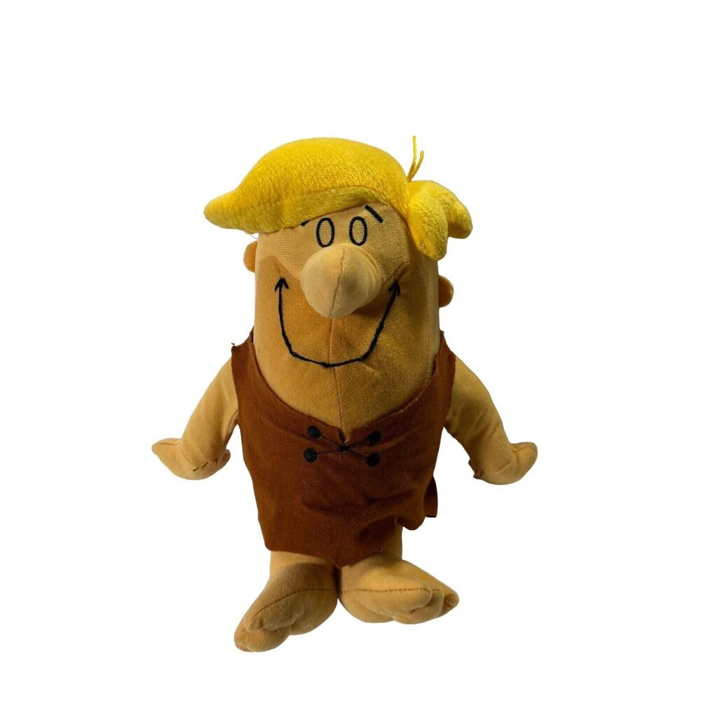 The Flintstones Barney Rubble Plush 14" Hanna Barbera Stuffed Plush Toy Cartoon